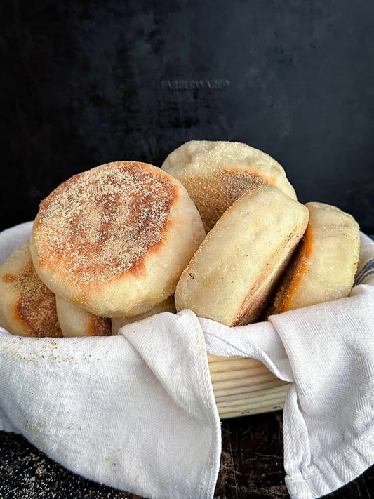 Sourdough English Muffins